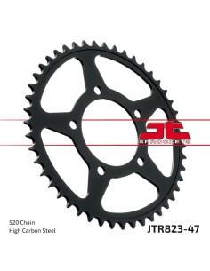 corona moto jt sprockets de acero de 47 dientes jtr823 47