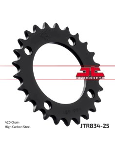 corona moto jt sprockets de acero de 25 dientes jtr834 25