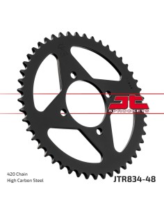 corona moto jt sprockets de acero de 48 dientes jtr834 48