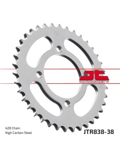 corona moto jt sprockets de acero de 38 dientes jtr838 38