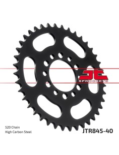 corona moto jt sprockets de acero de 40 dientes jtr845 40