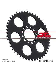 corona moto jt sprockets de acero de 48 dientes jtr845 48