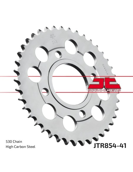 corona moto jt sprockets de acero de 41 dientes jtr854 41