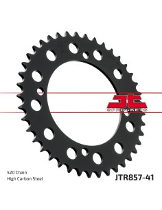 corona moto jt sprockets de acero de 41 dientes jtr857 41