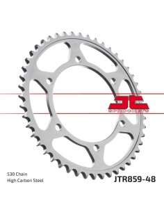 corona moto jt sprockets de acero de 48 dientes jtr859 48