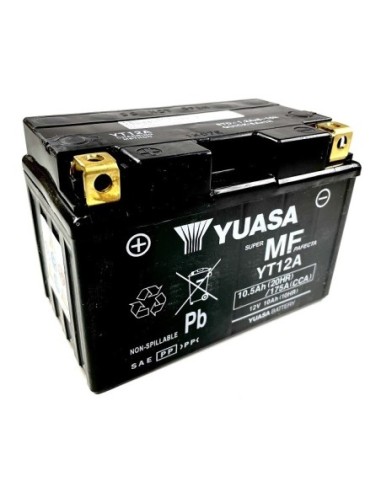 Batería Yuasa YT12A-WC Precargada