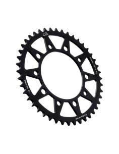 corona moto jt sprockets 44 dientes p 520 aluminio negro jta1303 44blk