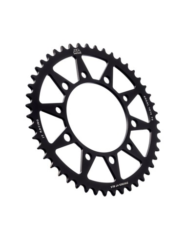 corona moto jt sprockets 47 dientes p 520 aluminio negro jta1303 47blk
