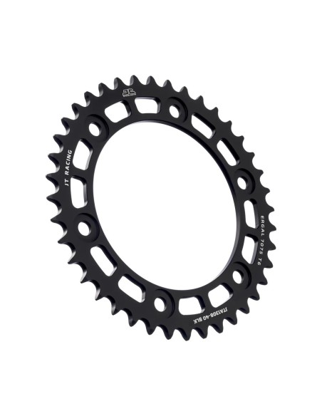 corona moto jt sprockets de aluminio de 40 dientes jta1308 40blk