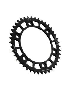 corona moto jt sprockets 42 dientes p 520 aluminio negro jta1308 42blk