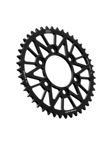corona moto jt sprockets de aluminio de 44 dientes jta1489 44blk