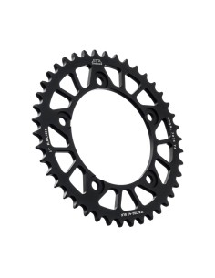 corona moto jt sprockets de aluminio de 42 dientes jta1792 42blk