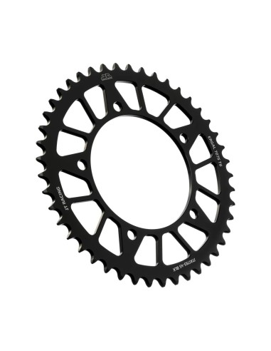 corona moto jt sprockets 45 dientes p 520 aluminio negro jta1793 45blk