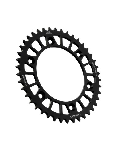 corona moto jt sprockets 42 dientes p 520 aluminio negro jta210 42blk