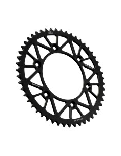 corona moto jt sprockets 51 dientes p 520 aluminio negro jta210 51blk