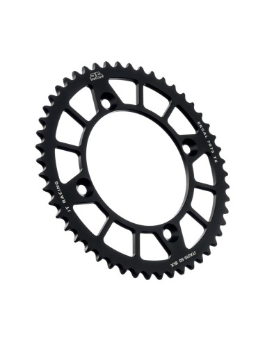 corona moto jt sprockets de aluminio de 50 dientes jta215 50blk