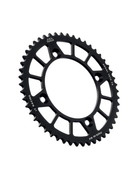 corona moto jt sprockets de aluminio de 50 dientes jta215 50blk