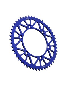 corona moto jt sprockets de aluminio de 50 dientes jta251 50blu