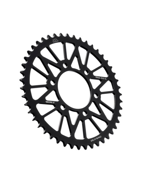 corona moto jt sprockets de aluminio de 47 dientes jta478 47blk