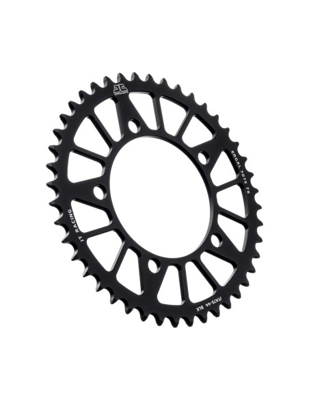 corona moto jt sprockets 44 dientes p 520 aluminio negro jta75 44blk