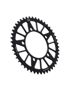 corona moto jt sprockets 46 dientes p 520 aluminio negro jta75 46blk