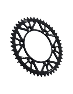 corona moto jt sprockets de aluminio de 47 dientes jta808 47blk