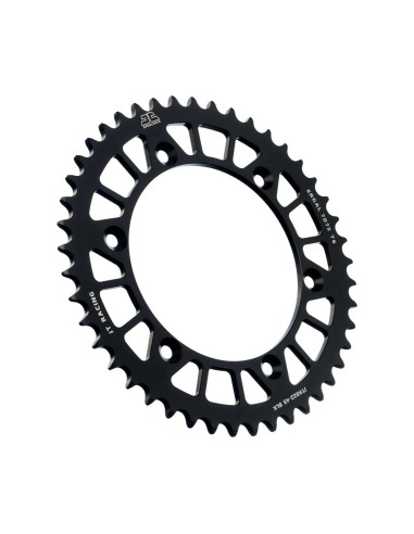 corona moto jt sprockets de aluminio de 45 dientes jta822 45blk