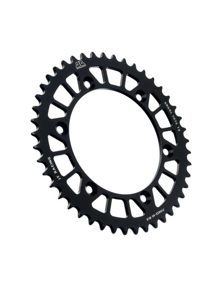 corona moto jt sprockets de aluminio de 45 dientes jta822 45blk