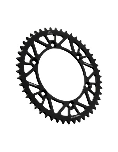 corona moto jt sprockets de aluminio de 48 dientes jta822 48blk