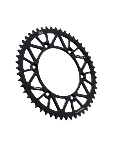 corona moto jt sprockets de aluminio de 51 dientes jta822 51blk
