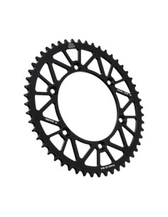 corona moto jt sprockets de aluminio de 52 dientes jta822 52blk