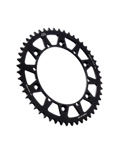 corona moto jt sprockets de aluminio de 50 dientes jta853 50blk