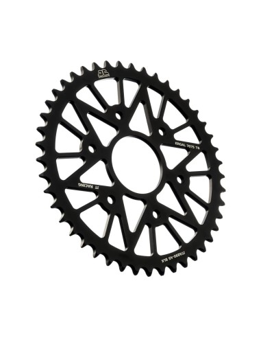 corona moto jt sprockets de aluminio de 45 dientes jta890 45blk