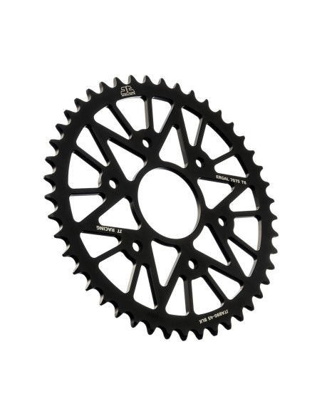 corona moto jt sprockets de aluminio de 45 dientes jta890 45blk