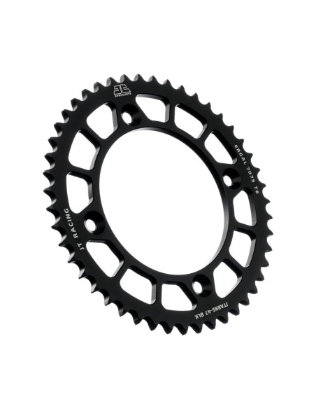 corona moto jt sprockets 47 dientes p 520 aluminio negro jta895 47blk