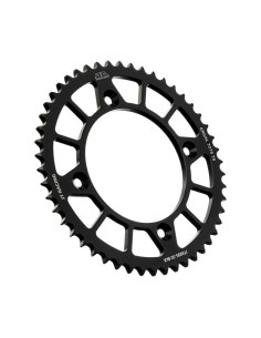 corona moto jt sprockets 50 dientes p 520 aluminio negro jta895 50blk
