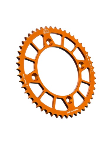 corona moto jt sprockets de aluminio de 50 dientes jta895 50org