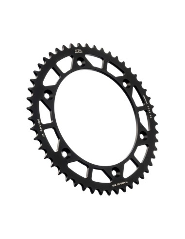 corona moto jt sprockets de aluminio de 50 dientes jta896 50blk