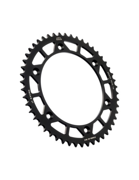 corona moto jt sprockets de aluminio de 50 dientes jta896 50blk