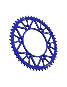 corona moto jt sprockets de aluminio de 50 dientes jta897 50blu