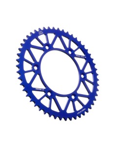 corona moto jt sprockets de aluminio de 51 dientes jta897 51blu