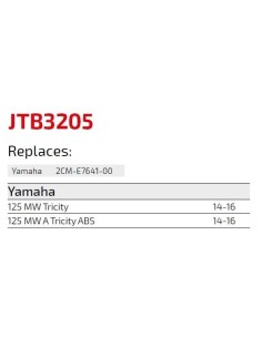 correa jt para yamaha tricity 125 2