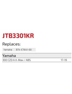 correa jt kevlar yamaha x max 300 17 19 2