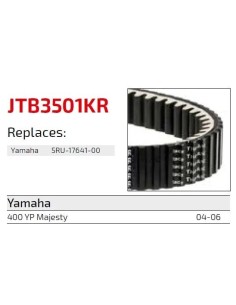 correa moto jt kevlar yamaha premium jtb3402kr 2