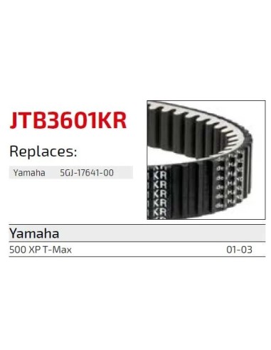 correa moto jt kevlar yamaha premium jtb3504kr