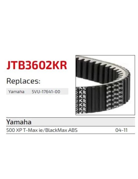 correa moto jt kevlar yamaha premium jtb3602kr
