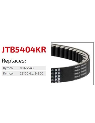 correa moto jt kevlar kymco premium jtb5202kr