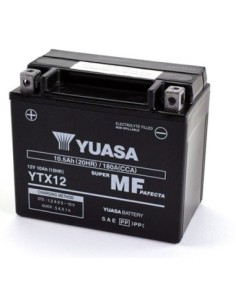 Batería Yuasa YTX12-WC Precargada