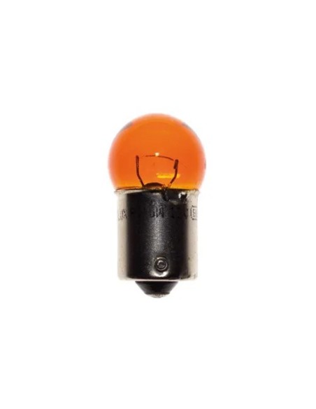 lampara para moto de piloto 12v 10w bau15s ambar 161t