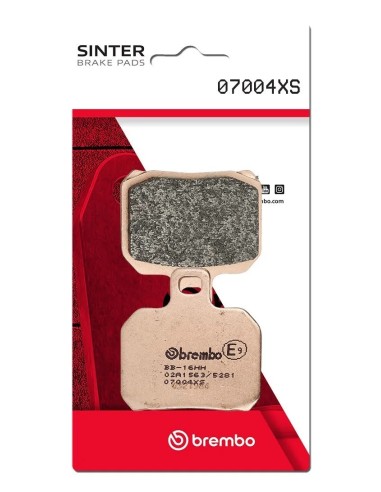pastillas de freno moto brembo sinterizadas 07004xs